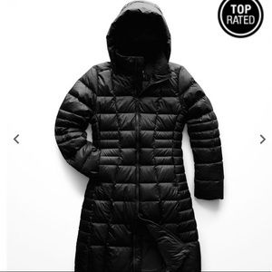 The North Face down parka- like new
